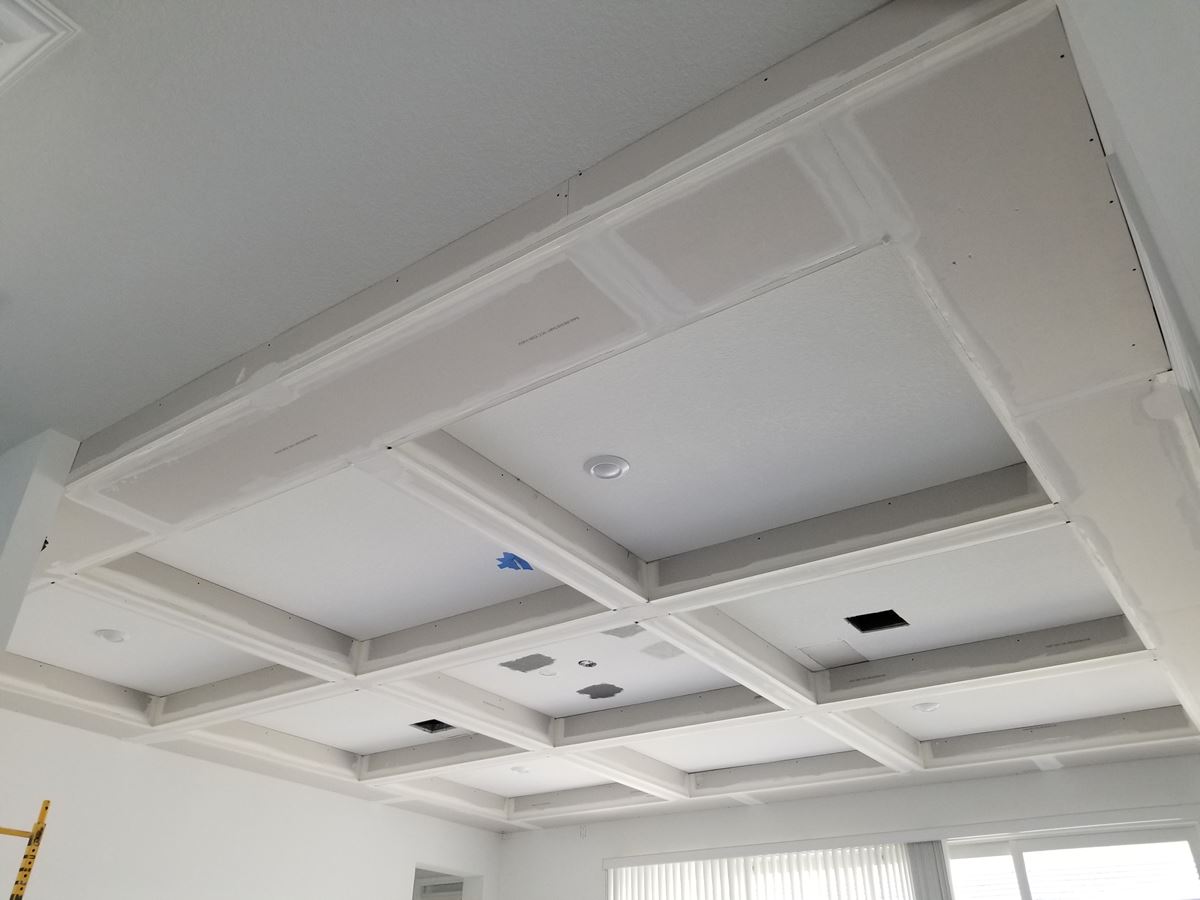 Custom Ceiling Installation In Royal