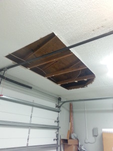 Ceiling Drywall Damage