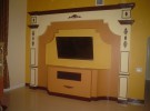 custom entertainment center finished2